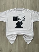 Biała koszulka t-shirt Kendrick Lamar custom gnx L