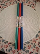 Folie do okładania zeszytów 3 szt.