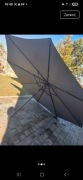 Duży parasol ogrodowy z funkcją nachylenia - NOWY