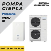 Pompa Ciepła Panasonic HP 12kw z montażem
