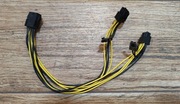 Kabel rozdzielający PCI-E 8-pin na 2x 8pin (6+2)
