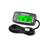 Yooreal cyfrowy licznik godzin i obrotomierz, wskaźnik temperatury silnika