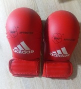 Napięstniki Adidas Karate WKF rozmiar M czerwone (67)
