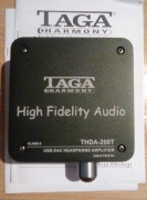 Wzmacniacz słuchawkowy stacjonarny TAGA Harmony THDA-200T