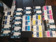 ATRAMENTY HP 80 - 350 ml HP DESIGNJET 1050 1055 - 28szt 