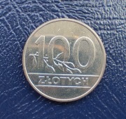 moneta 100 zł 1990 