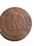Moneta 2 centymy 1854 rok