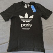 Adidas nowa koszulka t-shirt Originals Paris rozmiar XS czarna IP6537