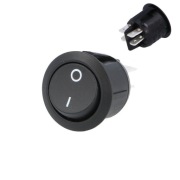 R13-244A-02 Przełącznik typu Rocker, On-Off, DPST, 10A/250VAC, 20mm, SCI