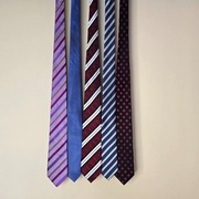 Zestaw 5 luksusowych krawatów LORENZO CANA – 100% Jedwab