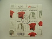 Blok 387  Polski design kas FDC