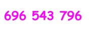 696 543 796 ZŁOTY NUMER T-Mobile / HEYAH
