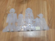 Wieszak dziecięcy na drzwi, ścianę do pokoju 6 haczyków