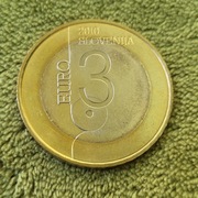 Słowenia 3 euro, 2010 Ljubljana - Światowa Stolica Książki