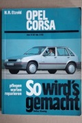 Opel Corsa A  ksiazka ,instrukcja Etzold  6/82-3/93 