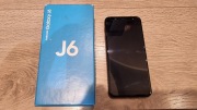 Samsung GALAXY J6 3/32GB czarny ze szkiełkiem zabezpieczającym