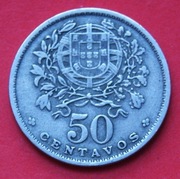 50  Centavos   1956 r  -  Portugalia        