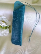 Pokrowiec etui na długopisy- Skóra naturalna 