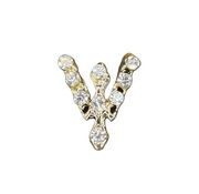 Ozdoby 3d, biżuteria z cyrkoniami, charms - 1szt.