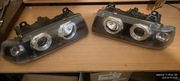 Lampy Sonar ANGEL EYES BLACK soczewkowe sBMW E36 sedan  touring compact