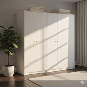 IKEA KLEPPSTAD szafa 2 drzwiowa biała 79 x 176 cm