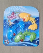 Zabawki do nurkowania Rybki Szkielety 3 sztuki