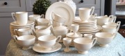 Ogromny angielski Serwis Recamier by Royal Creamware