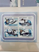 Gwinea Bissau 2008 Mi 3769-72 ark ptaki wale idealna  pozycja