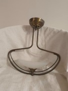 Lampa sufitowa  w stylu retro , kolor patyna