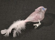 Bombki choinkowe 1szt. Duży piękny szklany ptaszek szklane ozdoby  bombki 