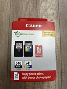Canon tusz do drukarki PG-540 CL -541 + papier fotograficzny