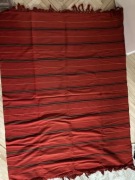 Vintage kilim wełniany łowicki lata 60 70 PRL