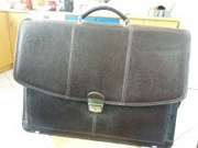 Teczka skórzana męska biznesowa aktówka