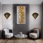 Złote Łodzie | Obraz robiony RĘCZNIE