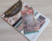 Zestaw Paper Craft - papiery, wypychanki (die-cut) + stemple z wykrojnikami