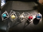 Bombki geometryczne 4szt-120zl