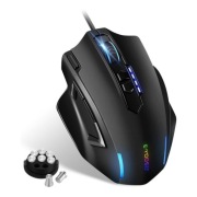 NEW! Doskonała optyczna mysz gamingowa E-Yooso X-41 | RGB | 12400 DPI | USB