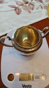Srebrny pucharek z uszkami (STERLING 925) – 81 g – vintage