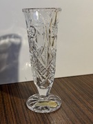 Bohemia kryształowy wazon 17 cm Czechosłowacja