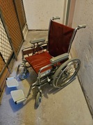 Wózek inwalidzki Matzka w dobrym stanie.