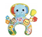 Smily Play poduszka rogal grzechotka gryzak dźwięk