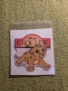 Naklejka wypukła krol lew