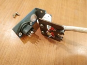 UNITRA Diora radio DMP-203 Dominik zespół gniazd głośnikowe bezpiecznika 