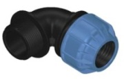 Kolano PE gz 32x5/4"