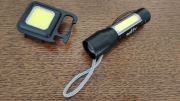 latarki latarka LED z akumulatorem ładowane USB