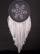 Łapacz snów boho rękodzieło 45 cm