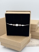 Bransoletka sznurku Dzień Kobiet kwarc różowy masa perłowa kryształ górski