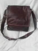 Picard przepiękna duza torebka teczka unisex skóra naturalna