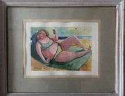 Jacek Pałucha (sygn. „J. Pałucha ’25”) – akwarela, 2025