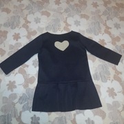 Sukienka dresowa r.116 4 heart